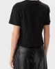 Guess Prımula Rhınestones Boxy Tee Kadın Siyah T-Shirt V5GI00I3Z14-JBLK
