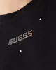 Guess Prımula Rhınestones Boxy Tee Kadın Siyah T-Shirt V5GI00I3Z14-JBLK