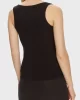 Guess Colette Rıb Tank Kadın Siyah Atlet V4YP06K8RT2-JBLK