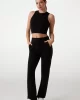 Guess Edıe Tank Top Kadın Siyah Crop V3GP19K8RT2-JBLK