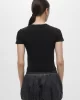 Guess Go Vıntage Trıangle Slım Tee Kadın Siyah T-Shirt W5GI32J1314-JTMU