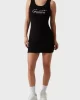 Guess Sunflower Rıb Dress Kadın Siyah Elbise V5GK06K8RT2-JBLK