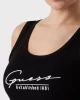 Guess Sunflower Rıb Dress Kadın Siyah Elbise V5GK06K8RT2-JBLK