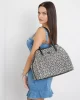 Guess Kadın Siyah Vikky II Büyük Tote Çanta