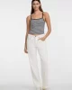 Guess jeans Gj Emb Star Tank Top Strıped Kadın Siyah Atlet W5GP35KCIE1-S94A