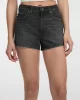 Guess jeans Gj Hıghwaıst Vıntage Short Kadın Siyah Şort W5GD0YD5M71-GJGE
