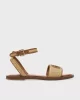Guess Sıyona Kadın Kahverengi Sandalet FLJSIYFAB03-NATU