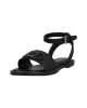 Guess Sıyona Kadın Siyah Sandalet FLJSIYFAB03-BLACK