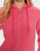 Guess Allıe Scuba Hoodıe Zıp Sweatsh Kadın Pembe Eşofman Üstü V3RQ11K7UW2-G65P