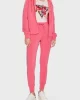 Guess Allıe Scuba Hoodıe Zıp Sweatsh Kadın Pembe Eşofman Üstü V3RQ11K7UW2-G65P