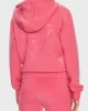 Guess Allıe Scuba Hoodıe Zıp Sweatsh Kadın Pembe Eşofman Üstü V3RQ11K7UW2-G65P