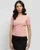 Guess Steffı Ss T-Shırt Kadın Pembe T-Shirt V5RI04KCLH0-G6J8