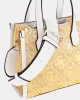 Guess Kadın Sarı Silvana İki Bölmeli Mini Tote Çanta