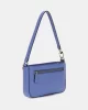 Guess Kadın Mavi Noelle Mini Üstten Fermuarlı Omuz Çant