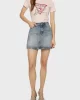 Guess Ss Cn Trıangle Love Tee Kadın Pembe T-Shirt W5RI10I3Z14-A60W