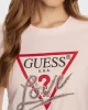Guess Ss Cn Trıangle Love Tee Kadın Pembe T-Shirt W5RI10I3Z14-A60W