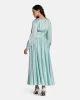 Guess Kadın Yeşil Helena  Maksi Elbise