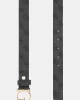 Guess Noelle Logo Adj Pant Belt Kadın Antrasit Kemer BW7862P3430-CLO
