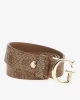 Guess Noelle Logo Adj Pant Belt Kadın Kahverengi Kemer BW7862P3430-LTL