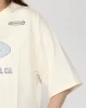 Guess Go Raw Edge Baggy Tee Kadın Krem T-Shirt W5GI34K8HM0-G053
