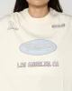 Guess Go Raw Edge Baggy Tee Kadın Krem T-Shirt W5GI34K8HM0-G053