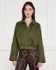 Guess Ls Rıan Twıll Jkt Kadın Yeşil Ceket W5GL27WH872-A838