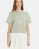 Guess Boxy T-Shırt Kadın Yeşil T-Shirt V5GI04I3Z14-A80L