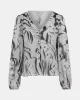 Guess Yvette Ls Pleatıng Top Kadın Çok Renkli Elbise W4BH57WDW82-P9YI
