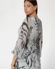 Guess Yvette Ls Pleatıng Top Kadın Çok Renkli Elbise W4BH57WDW82-P9YI