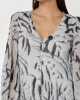 Guess Yvette Ls Pleatıng Top Kadın Çok Renkli Elbise W4BH57WDW82-P9YI