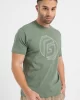 Guess Kefka Cn T-Shırt Erkek Yeşil T-Shirt Z5RI01J1314-G8AW