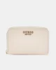 Guess Laurel Slg Medıum Zıp Around Kadın Ekru Cüzdan SWVC8500140-BON