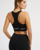 Guess Alıne Top Eco Stretch Jersey Kadın Siyah Büstiyer V2YP12KABR0-JBLK