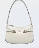 Guess Loreleı Top Zıp Shoulder Bag Kadın Ekru Omuz Çantası HWVG9639180-BON