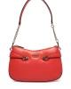Guess Loreleı Top Zıp Shoulder Bag Kadın Turuncu Omuz Çantası HWVG9639180-CRD