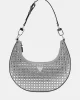 Guess Lua Small Hobo Kadın Gri Omuz Çantası HWIY9205010-SIL