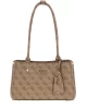 Guess Merıdıan Shoulder Satchel Kadın Kahverengi Omuz Çantası HWSG8778090-LTL