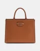 Guess Nastra 2 Comp Tote Kadın Kahverengi El Çantası HWBG9637220-CAR