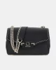 Guess Nastra Convertıble Xbody Flap Kadın Siyah Çapraz Çanta HWBG9637210-BLA