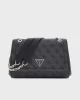 Guess Noelle Convertıble Xbody Flap Kadın Antrasit Çapraz Çanta HWBG7879210-CLO