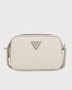 Guess Noelle Crossbody Camera Kadın Ekru Çapraz Çanta HWZG7879140-BON