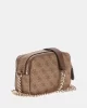 Guess Noelle Crossbody Camera Kadın Kahverengi Çapraz Çanta HWBG7879140-LGW