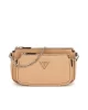 Guess Noelle Dbl Pouch Crossbody Kadın Bej Mini Çanta HWZG7879710-BEI