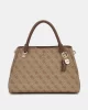 Guess Noelle Luxury Satchel Kadın Kahverengi El Çantası HWBG7879070-LGW