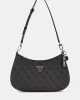 Guess Noelle Top Zıp Shoulder Bag Kadın Antrasit Omuz Çantası HWBG7879180-CLO