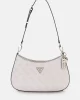 Guess Noelle Top Zıp Shoulder Bag Kadın Krem Omuz Çantası HWBD7879180-DVL