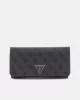 Guess Noelle Xbody Flap Organızer Kadın Antrasit Mini Çanta HWBG7879750-CLO
