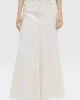 Guess Paneled Maxı Skırt Kadın Beyaz Etek W5GD95D5N92-WHSE
