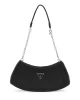 Guess Phaedra Top Zıp Shoulder Bag Kadın Siyah Çapraz Çanta HWWG9638170-BLA