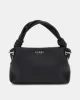 Guess Sansa Top Handle Crossbody Kadın Siyah El Çantası HWNG8476110-BLA